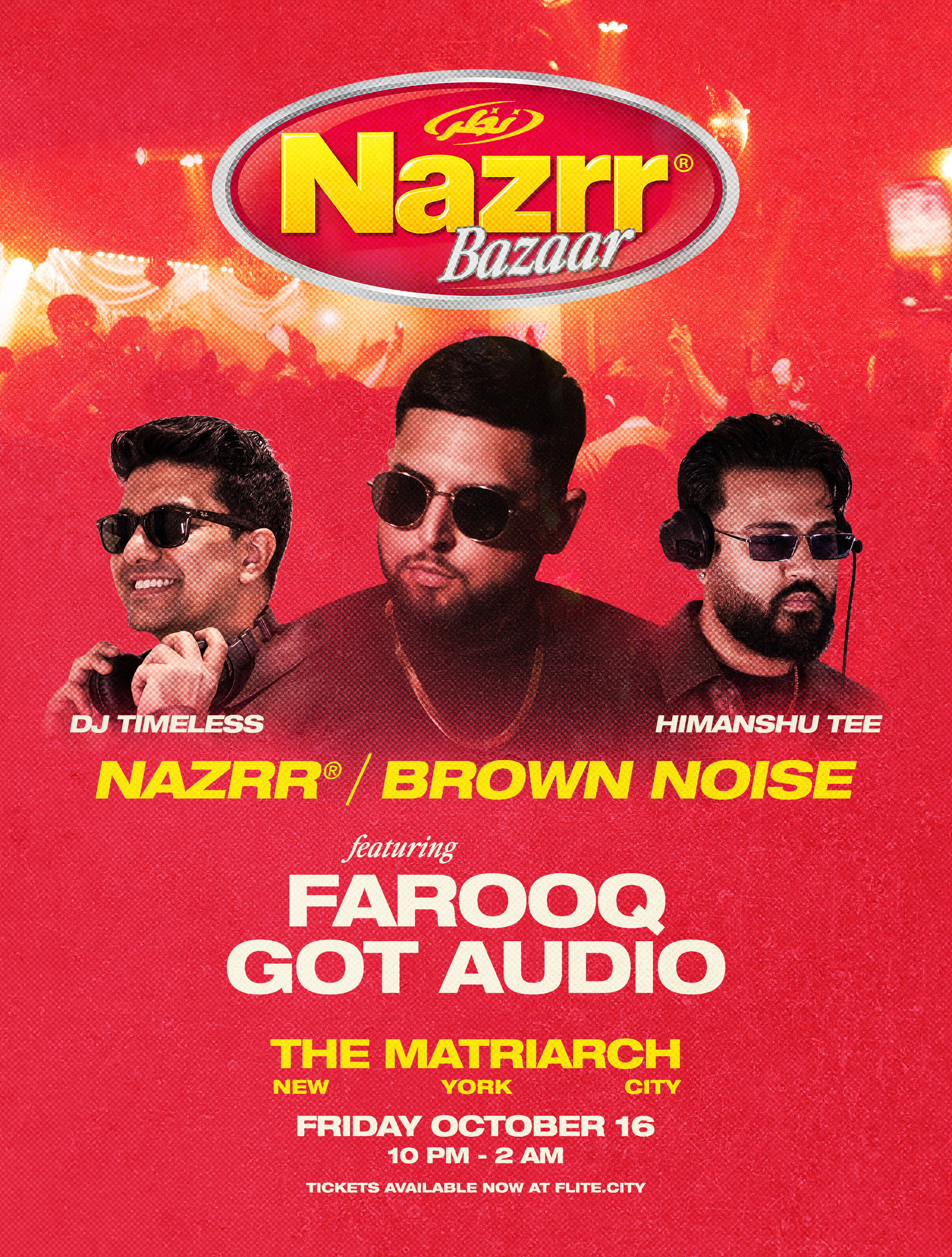Nazrr Bazaar x Brown Noise ft. FarooqGotAudio - South Asian event