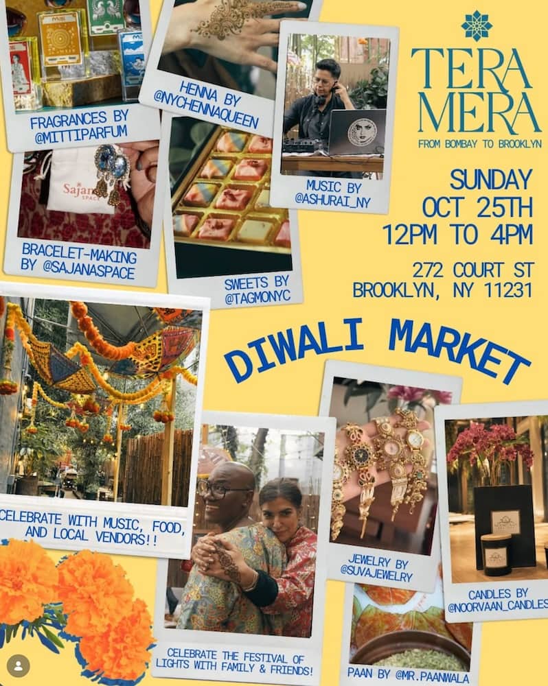 Diwali Market at Tera Mera - South Asian event