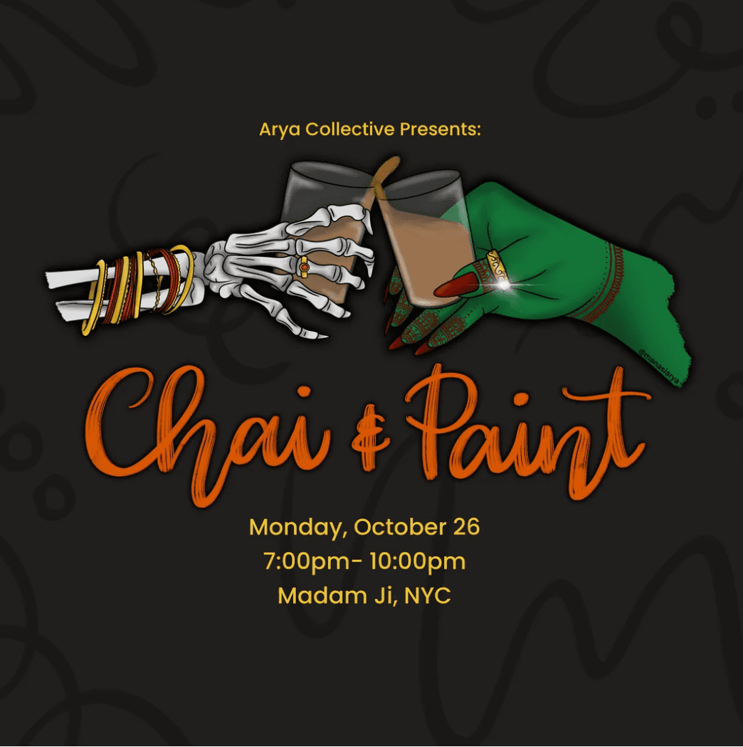 Chai & Paint: Halloween Edition - South Asian event