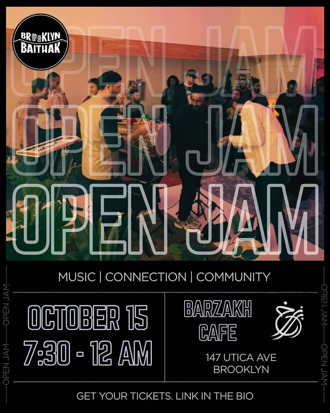 Brooklyn Baithak Open Jam - South Asian event