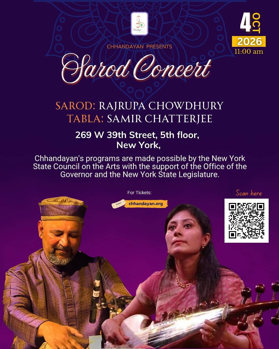 Rajrupa Chowdhury: Sarod Concert - South Asian event