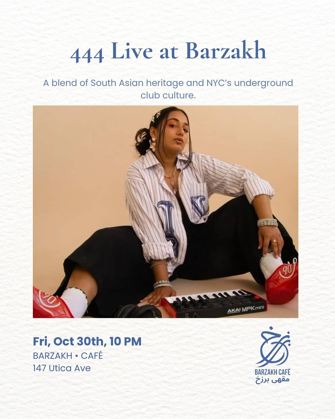 444 Live at Barzakh - South Asian event