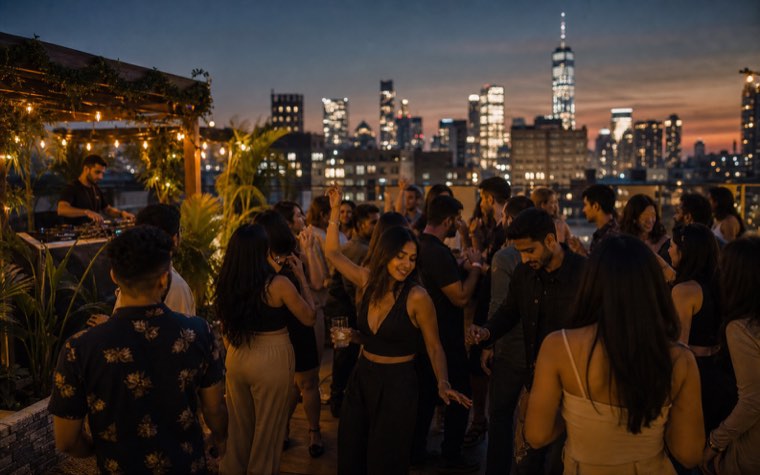 Bollywood Rooftop Night — South Asian event in Williamsburg